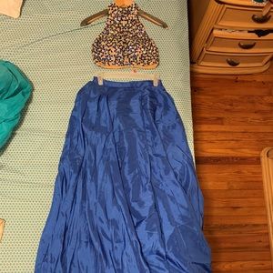 Sherri Hill Two Piece Prom Dress